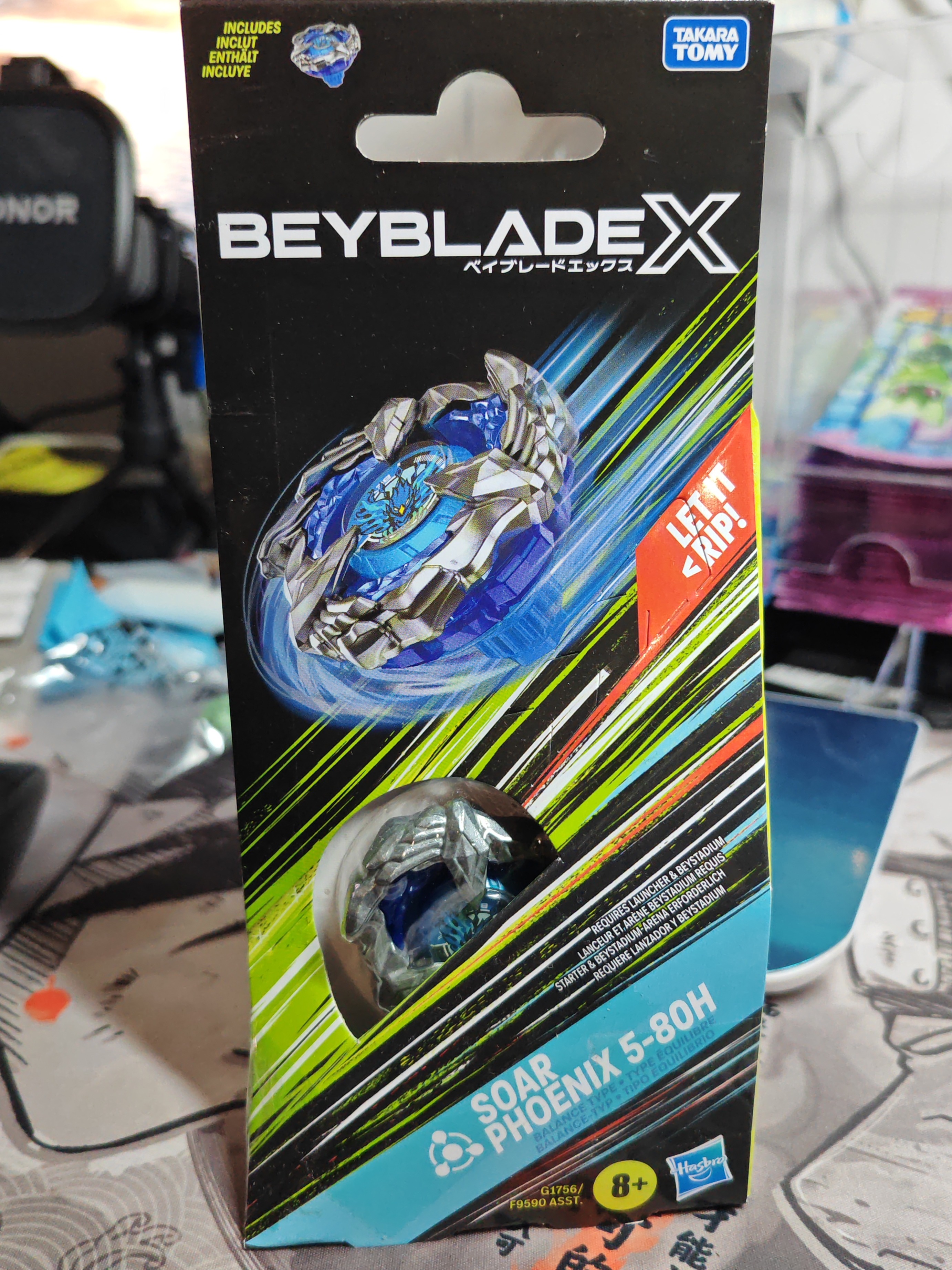 Soar Phoenix 5-80H — Produit scellé Hasbro Beyblade X — Neuf